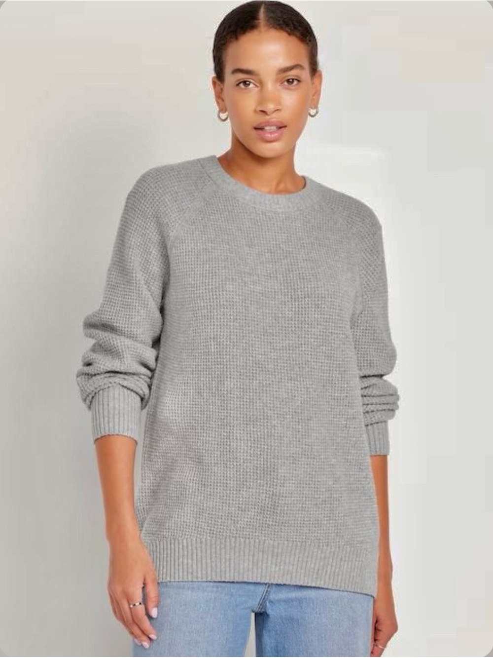 Old Navy Gray Knit Sweater - XS